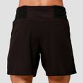 Bežecké šortky 2in1 Pulse Black - GymBeam, veľkosť M, veľkosť oblečenia M