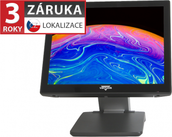 AerXPOS PP-9735, 15'' 4:3 LCD LED, sivá, Win 11 IoT