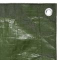 vidaXL Plachta 180 g/m² 6x6 m zelená HDPE