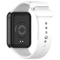 Silicone strap mi band 8 pro /m8 pro (12). white