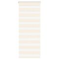 vidaXL Zebra roleta mramorová béžová 65x100 cm šírka látky 60,9 cm polyester