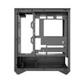Počítačová skriňa Darkflash DY460 (čierna) + 4 ventilátory ARGB