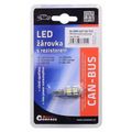Žiarovka 9 SMD LED 12V T10 s rezistorom CAN-BUS ready biela