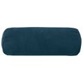 vidaXL Poťah na podložku 2 pcs HEERLEN Modrá Ø 15 x 40 cm Zamat
