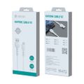 Kábel Devia Kintone EC145 USB - USB-C 1,0 m 2,1A biely