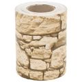 vidaXL Ochranná lišta proti hmyzu, hrubý kameň, béžová, PVC 35x0,19 m