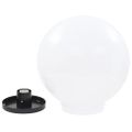 vidaXL LED lampy v tvare gule 2 ks, 40 cm, PMMA