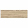 vidaXL Plávajúce nástenné police 2ks dubové a biele 80x23,5x3,8 cm MDF