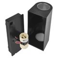 LED záhradné stienne svetlo EMOS ZGF020P , 8,8 x 6,7 x 15,3 cm, 2 x GU10, 35 W