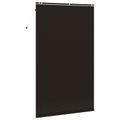 vidaXL Žalúzia Tmavohnedá 155 x 250 cm 35 mm Masívne Paulownia drevo