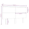 vidaXL Čelo postele biele 139x6x82,5 cm masívna borovica
