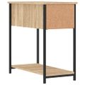 vidaXL Nočný stolík dub sonoma 30x60x60 cm kompozitné drevo