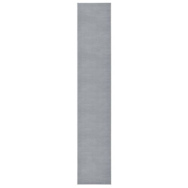 vidaXL Koberec behúň BCF sivý 80x450 cm