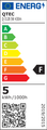 Q-312B LED 5W/430lm/4000K zrkadlové svetlo 30cm - čierne QTEC