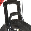 vidaXL Horský bicykel 21 rýchlostí 27,5" koleso 42 cm rám červený