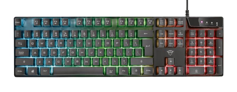 TRUST GXT 835 Azor/Drôtová USB/ CZ- SK layout/Čierna