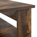 vidaXL Konferenčný stolík Dymová dub 96 x 54 x 44 cm Kompozitné drevo