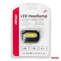 Čelová LED COB lampa 3xAAA 150 lúmenov IPX3