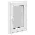 vidaXL Otočné a sklopné okno do suterénu RISOR 50 x 75 cm PVC a sklo