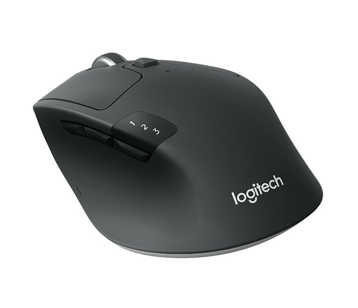 Logitech M720/Ergonomická/Optická/Pre pravákov/1 000 DPI/Bezdrôtová Bluetooth/Čierna