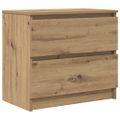 vidaXL TV skrinka Artisan Dub 60x35x54 cm Drevené