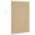 vidaXL Žalúzia Svetlohnedá s Vzorom 150 x 100 cm 25 mm PVC