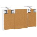 vidaXL Set kabinetov do kúpeľne 3 ks 100 x 10,5 x 50 cm