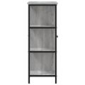 vidaXL Komoda sivá sonoma 70x30x80 cm kompozitné drevo