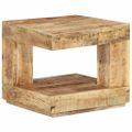 vidaXL Konferenčný stolík 45x45x40 cm masívne mangovníkové drevo