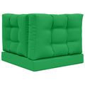 vidaXL Vankúš na vonkajšiu pohovku Polyester Zelená 60 x 60 cm