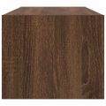 vidaXL TV stolíky 2 ks hnedý dub 80x31x25,5 cm spracované drevo