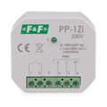 Relé elektromagnetické F&F PP-1Zi/230, 1× NO, 230V, 16A, do krabice
