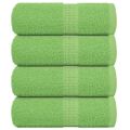 vidaXL Uteráky pre hostí FROGN 4 ks jablkovo zelené 30x50 cm 360 g/m²