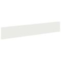 vidaXL Obrubník trávnika 20 ks 100 x 18 cm Oceľ Biela