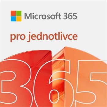 Microsoft 365 pre jednotlivcov SK - predplatné na 1 rok - krabica Softvér, kancelársky, pre jednotlivcov, viacjazyčný, slovenská lokalizácia, predplatné 1 rok