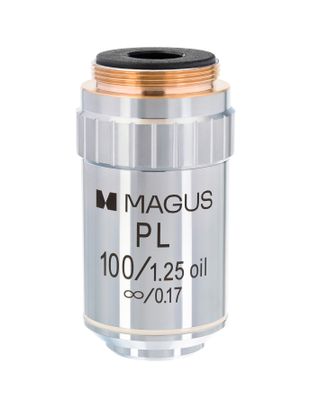 Rovinný objektív s korekciou na nekonečno MAGUS MP100 OIL 100x/1,25 ∞/0,17