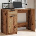 vidaXL Stôl Old Wood 100x50x75 cm Engineered Wood