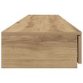 vidaXL Zásuvky pod posteľ Remeselný dub 200 x 36,5 x 16,5 cm
