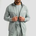 Mikina so zipsom Limitless Eucalypt - GymBeam, veľkosť XXXL, veľkosť oblečenia XXXL