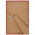 vidaXL Fotorámiky na stenu alebo stôl 5 ks červené 13x18 cm MDF