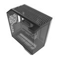 Počítačová skriňa Darkflash DY470 bez ventilátorov (čierna)