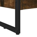 vidaXL Knižnica 60 x 30 x 155 cm Kompozitné drevo Dymová dub