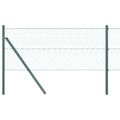 vidaXL Hexagonálny plot 0,4 x 10 m PVC Zelená