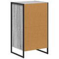 vidaXL Servírovacia skriňa Sivý Sonoma 43 x 36 x 75,5 cm