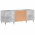 vidaXL Skrinka na platne betónovosivá 121x38x48 cm kompozitné drevo