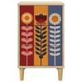 vidaXL Nočný stolík ESSEN 2 ks Dub sonoma 36 x 33 x 60 cm