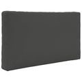 vidaXL Vankúš na vonkajšiu pohovku Polyester Antracitová 80 x 80 cm