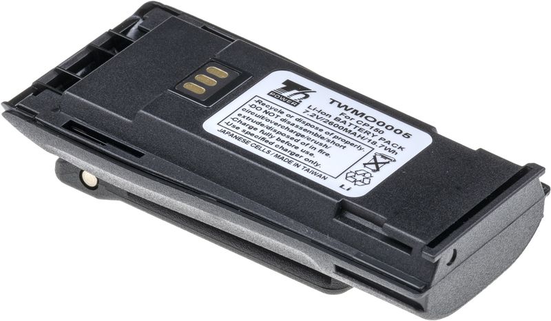 Batéria T6 Power pre Motorola CP040, CP150, CP250, Li-ion, 2600mAh, 18,7Wh