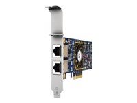 Sieťový adaptér - PCIe 2.0 x8 nízky profil - Gigabit Ethernet / 10Gb Ethernet x 2 - federal government - kompatibilný s TAA - pre P/N: AT-SP10ER40/I, AT-SP10LRA/I, AT-SP10TM, AT-SP10TW1, AT-SP10TW3, AT-SP10ZR80/I