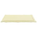 vidaXL Vankúše na sedenie 4 ks Polyester Krémová 47 x 36 x 2 cm